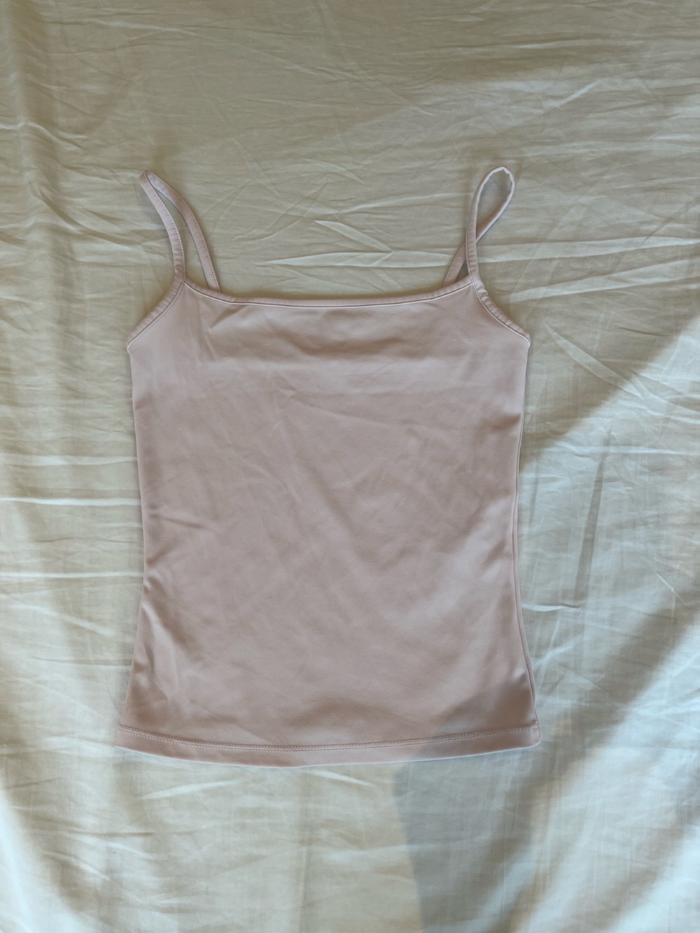 garage sleek light pink cami xs
